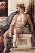 Ignudo Michelangelo Buonarroti